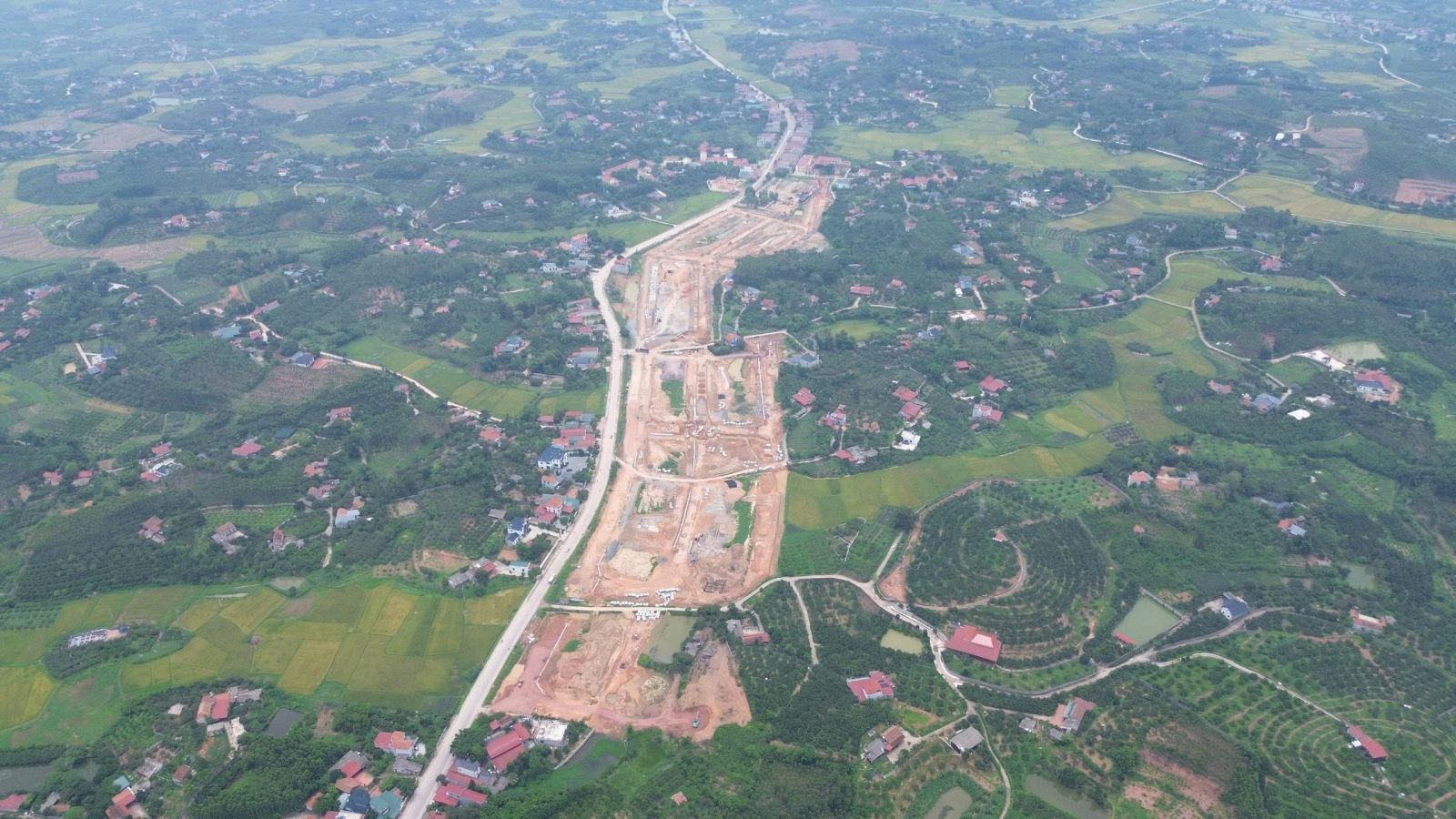 tiến độ thi công dự án yên thế golden hill